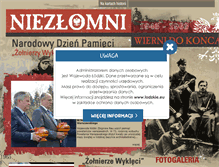 Tablet Screenshot of niepodleglosc.lodzkie.eu