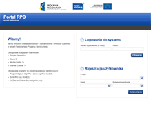 Tablet Screenshot of generator.lodzkie.pl