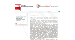 Desktop Screenshot of bip.cop.lodzkie.pl