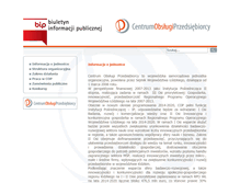 Tablet Screenshot of bip.cop.lodzkie.pl