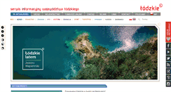 Desktop Screenshot of lodzkie.pl