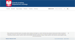Desktop Screenshot of dziennik.lodzkie.eu