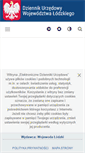 Mobile Screenshot of dziennik.lodzkie.eu